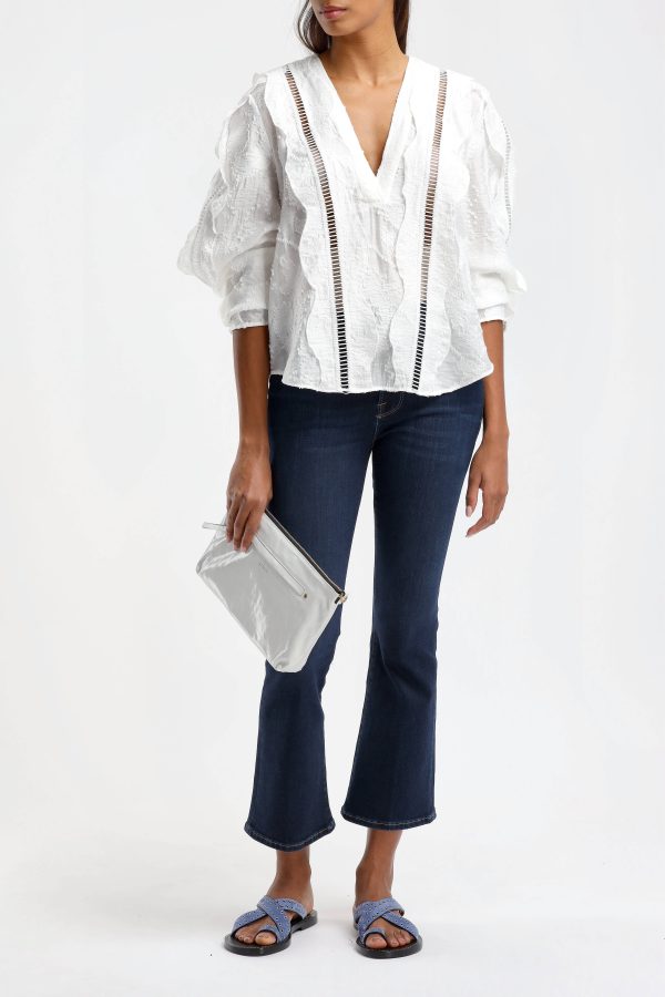 Blouse   in white