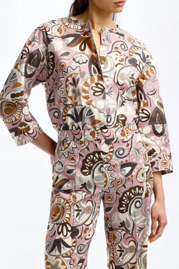 Blouse   in old pink