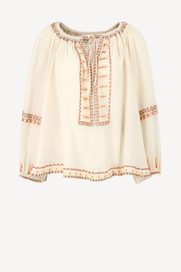 Blouse Minaallday in ecru